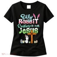 Funny Easter Day Silly Rabbit Easter Is For Jesus Christians Women's T-Shirt thumb 0
