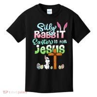 Funny Easter Day Silly Rabbit Easter Is For Jesus Christians Kids T-Shirt thumb 0