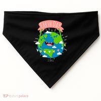 Funny Earth Day April 22 USA-Made Doggie Bandana thumb 0