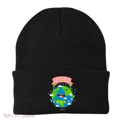 Funny Earth Day April 22 Beanie