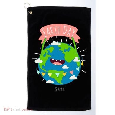 Funny Earth Day April 22 Golf Towel