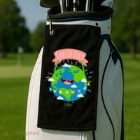Funny Earth Day April 22 Golf Towel thumb 2