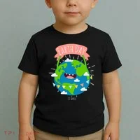 Funny Earth Day April 22 Toddler T-Shirt thumb 2