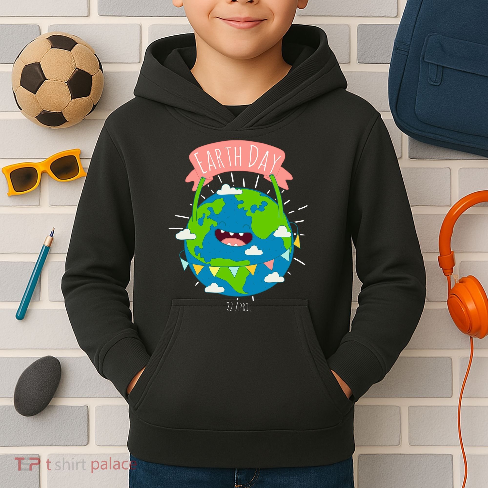 Funny Earth Day April 22 Kids Hoodie