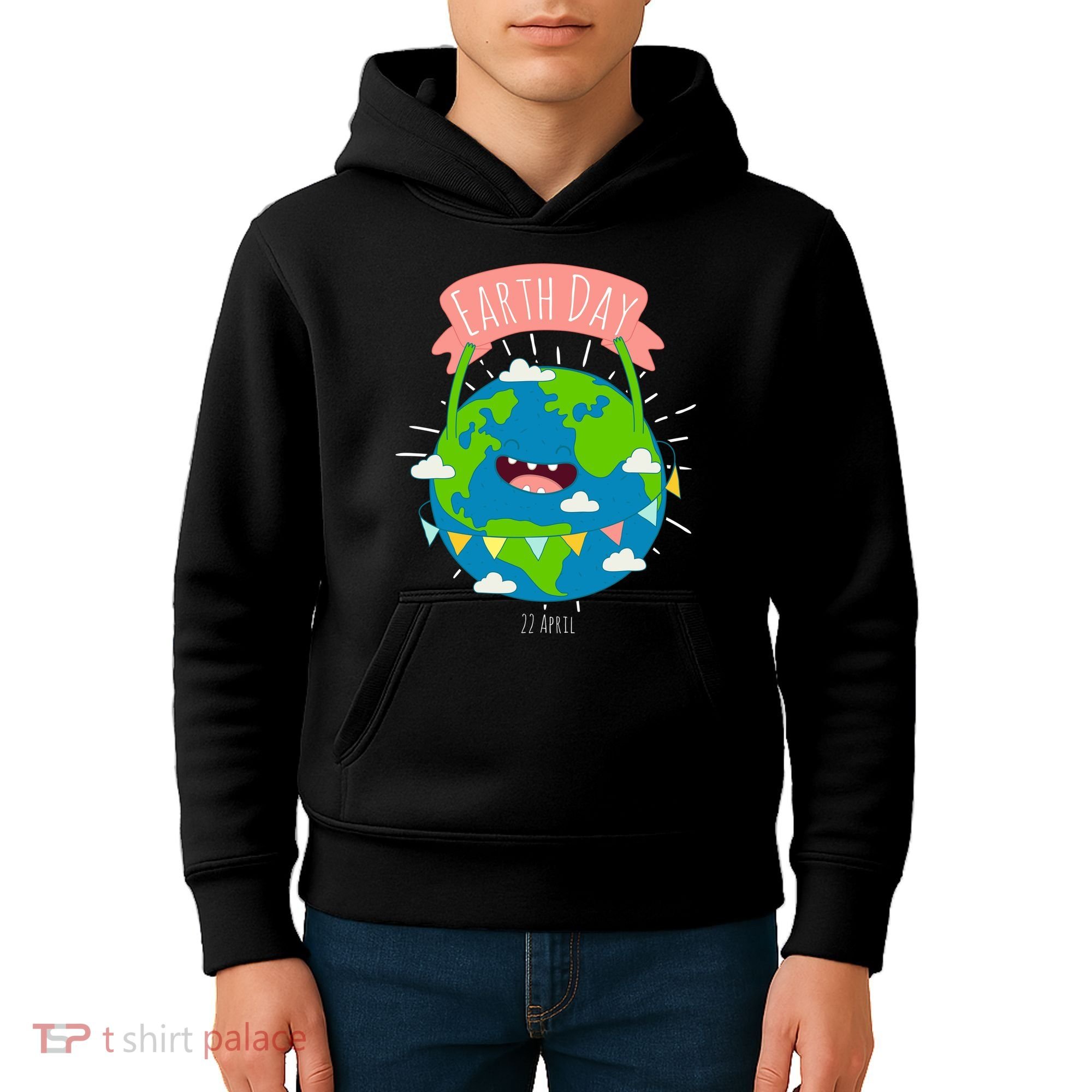 Funny Earth Day April 22 Kids Hoodie
