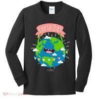 Funny Earth Day April 22 Kids Long Sleeve Shirt thumb 0