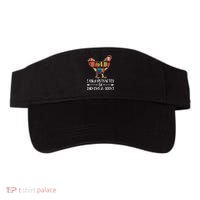 funny Easily Distracted By Chickens And Books Visor thumb 0