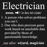 Funny Electrician Definition Shirt Electrical Engineer Gift Polo thumb 3