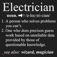 Funny Electrician Definition Shirt Electrical Engineer Gift Golf Towel thumb 3