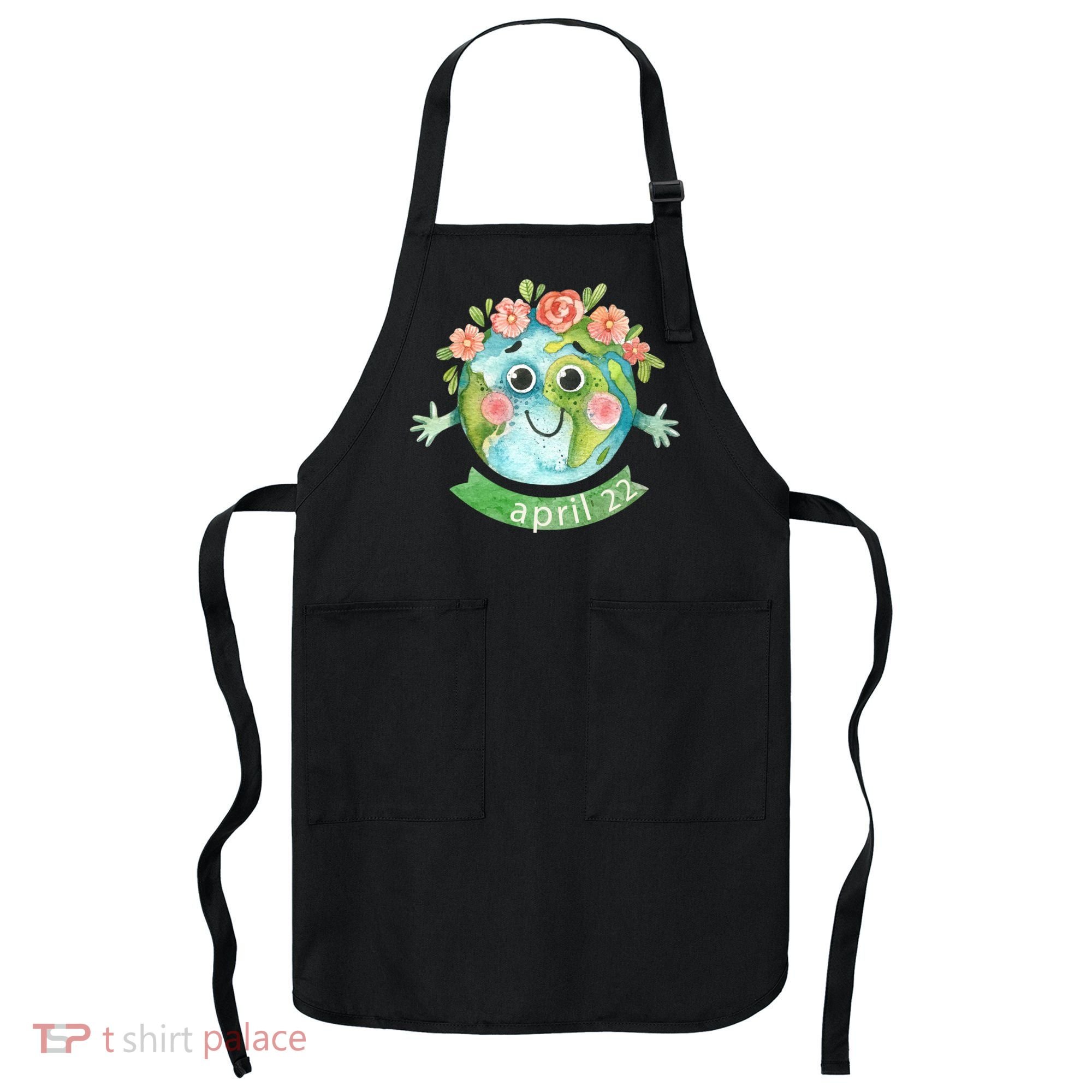 Floral Earth Day April Apron