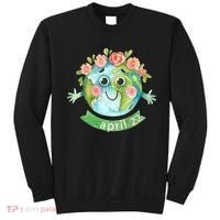 Floral Earth Day April Sweatshirt thumb 0