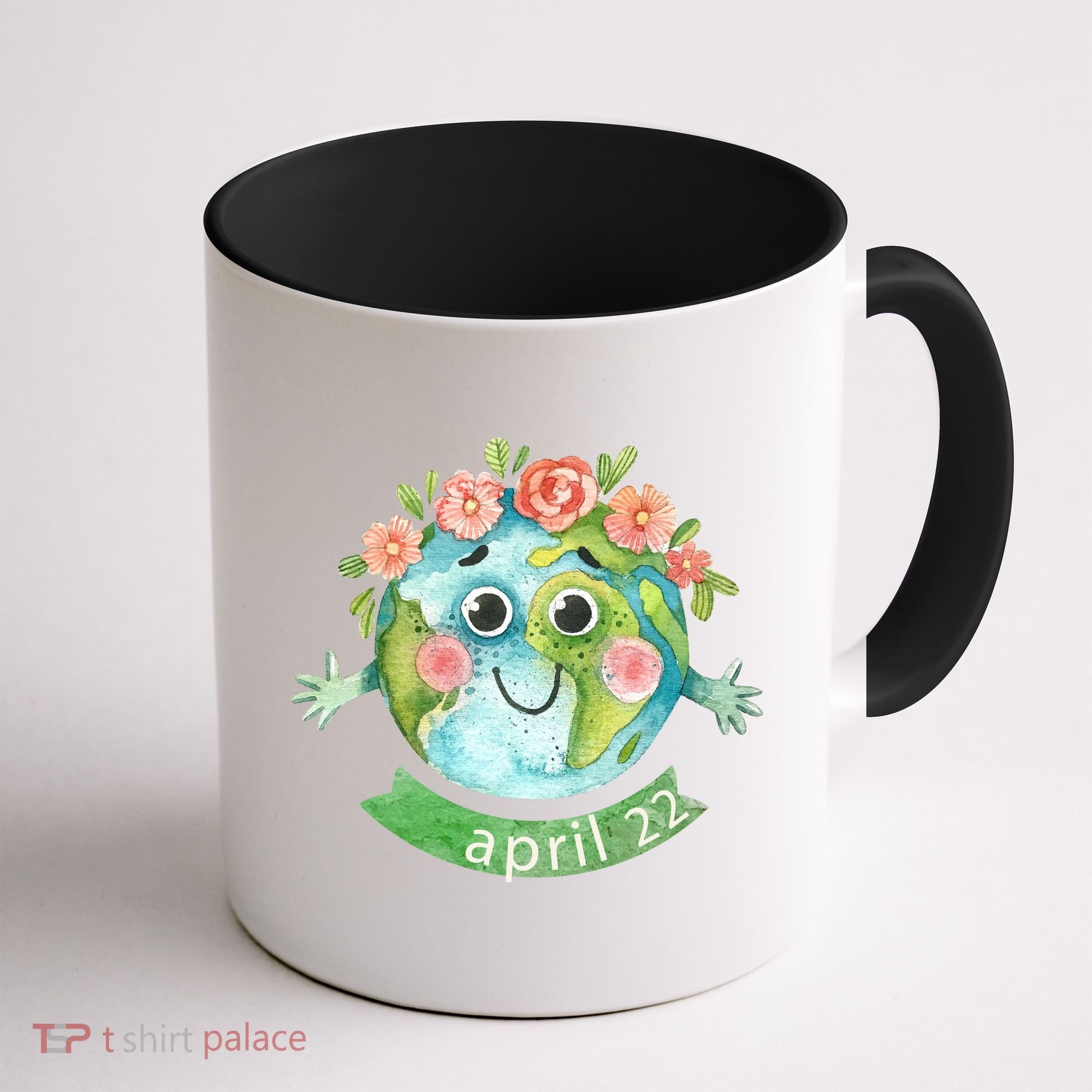Floral Earth Day April Coffee Mug