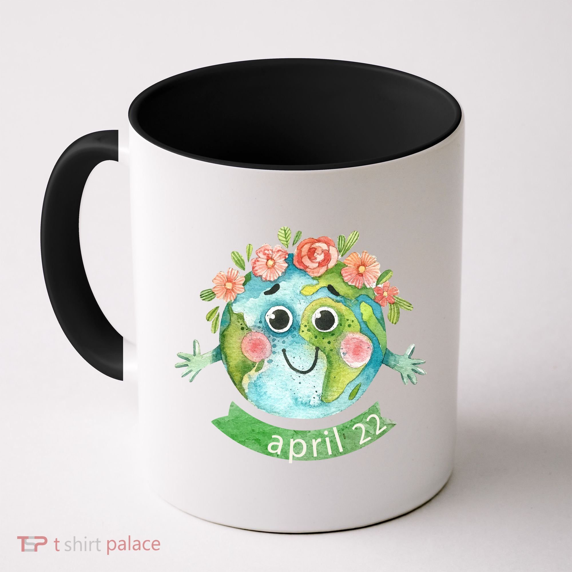 Floral Earth Day April Coffee Mug