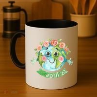 Floral Earth Day April Coffee Mug thumb 4