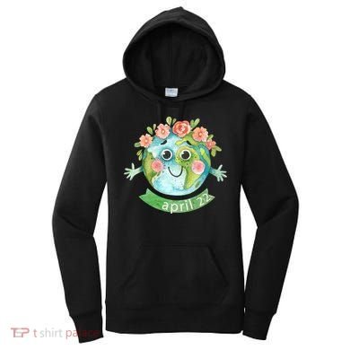 Floral Earth Day April Women's Hoodie