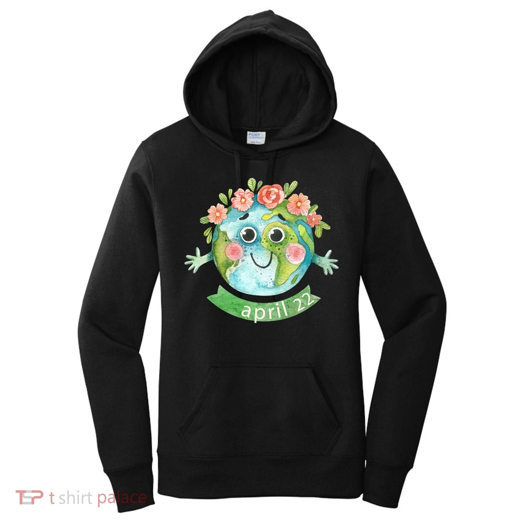 Floral Earth Day April Women's Hoodie