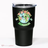 Floral Earth Day April Tumbler thumb 0