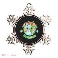 Floral Earth Day April Ornament thumb 0
