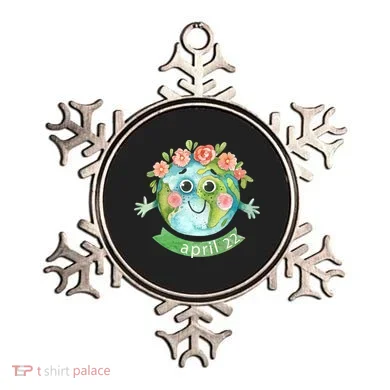 Floral Earth Day April Ornament