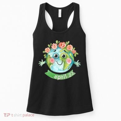 Floral Earth Day April Women's Tank Top