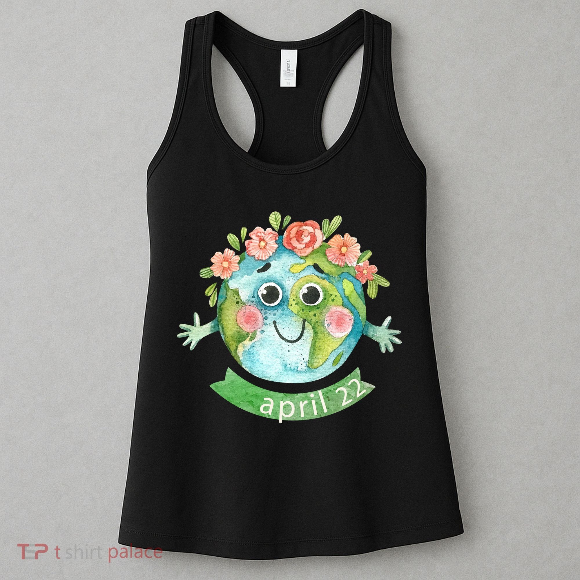 Floral Earth Day April Women's Tank Top