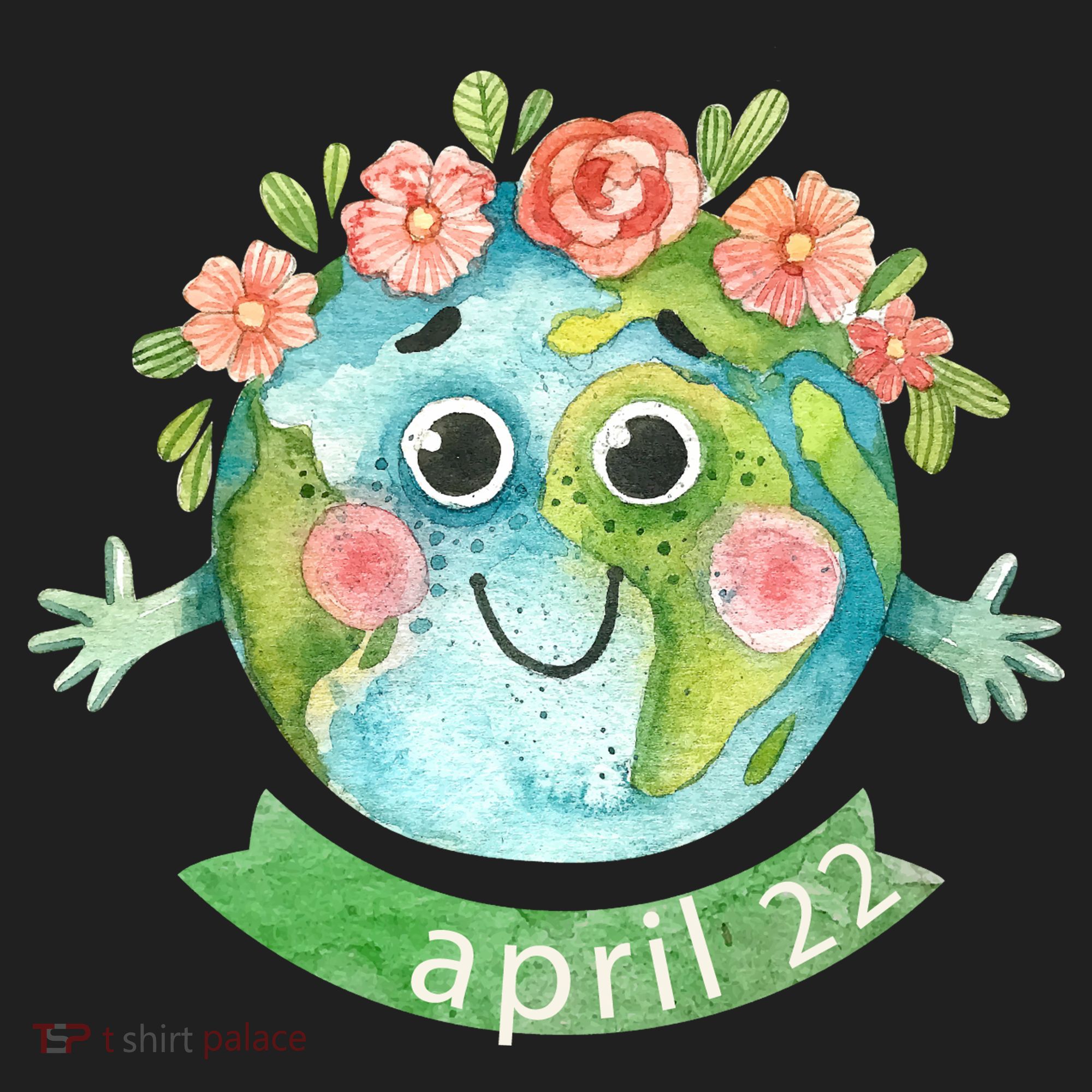 Floral Earth Day April Hat