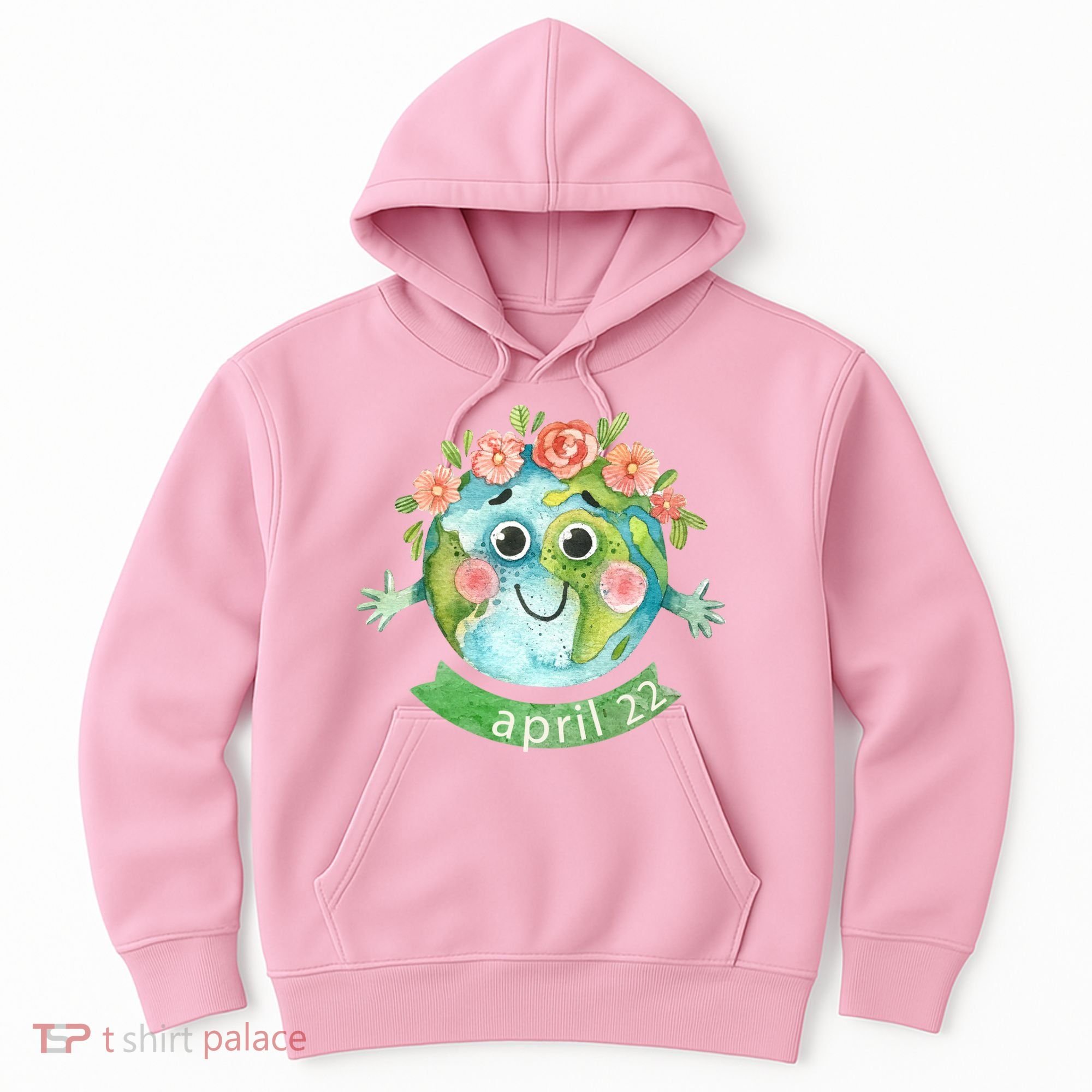 Floral Earth Day April Hoodie