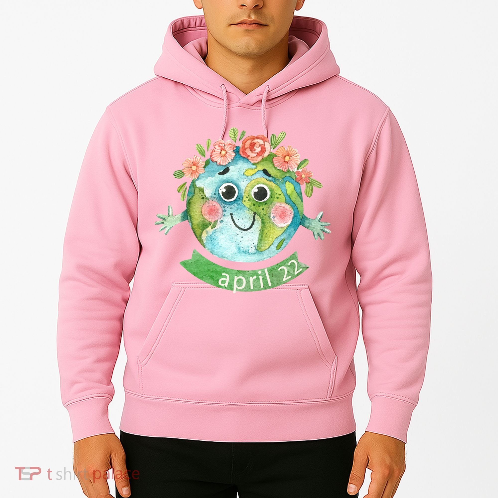 Floral Earth Day April Hoodie