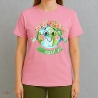 Floral Earth Day April T-Shirt thumb 4
