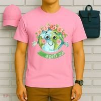 Floral Earth Day April T-Shirt thumb 6