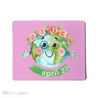 Floral Earth Day April Mousepad thumb 0