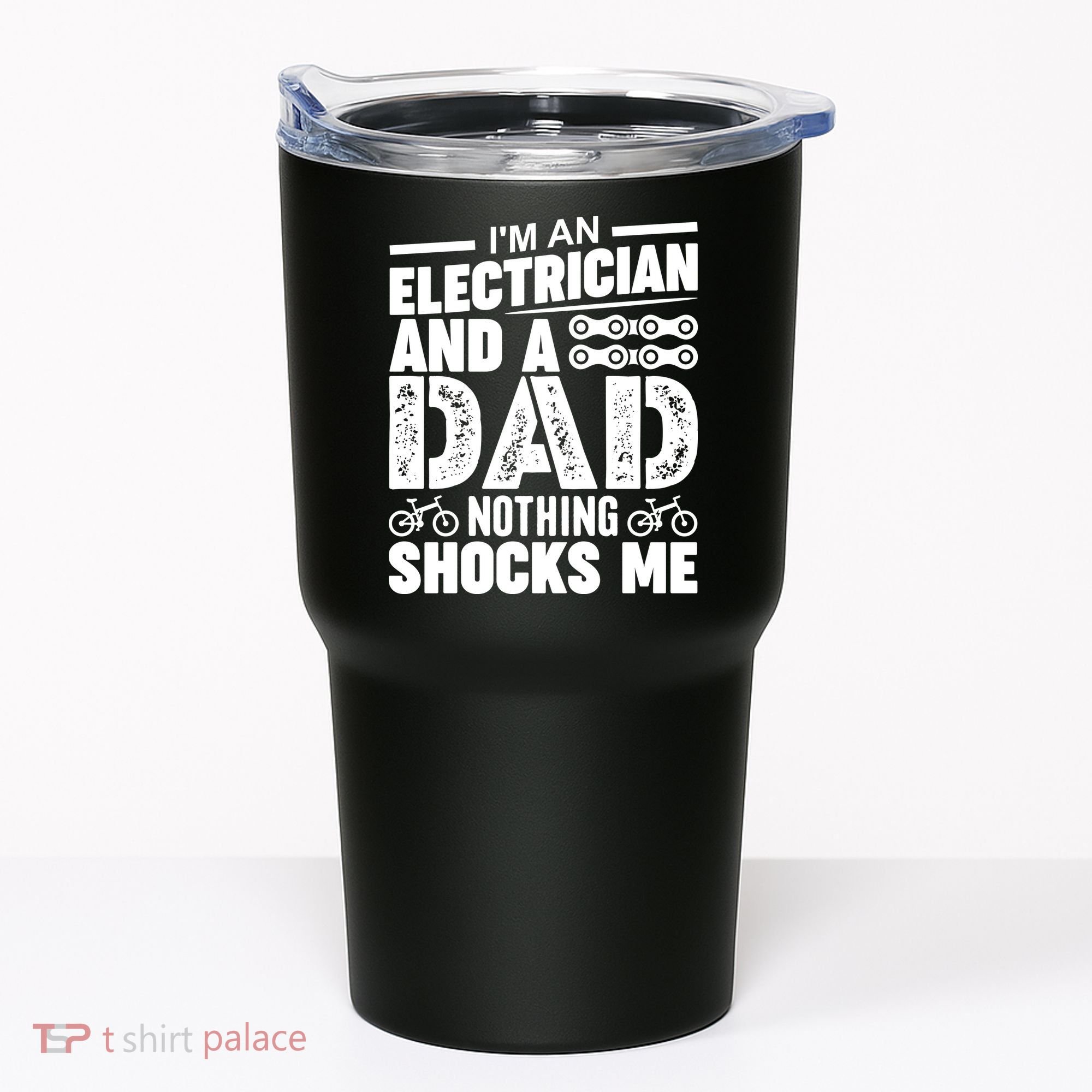 Funny Electrician Dad Nothing Shocks Me Tumbler