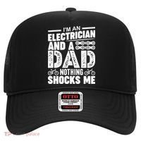 Funny Electrician Dad Nothing Shocks Me Hat thumb 0