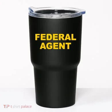 Federal Agent Tumbler