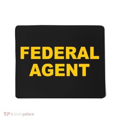 Federal Agent Mousepad