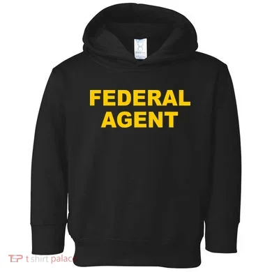 Federal Agent Toddler Hoodie
