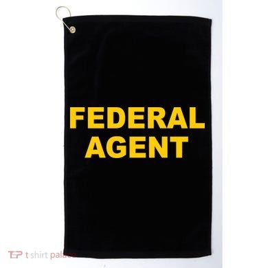 Federal Agent Golf Towel