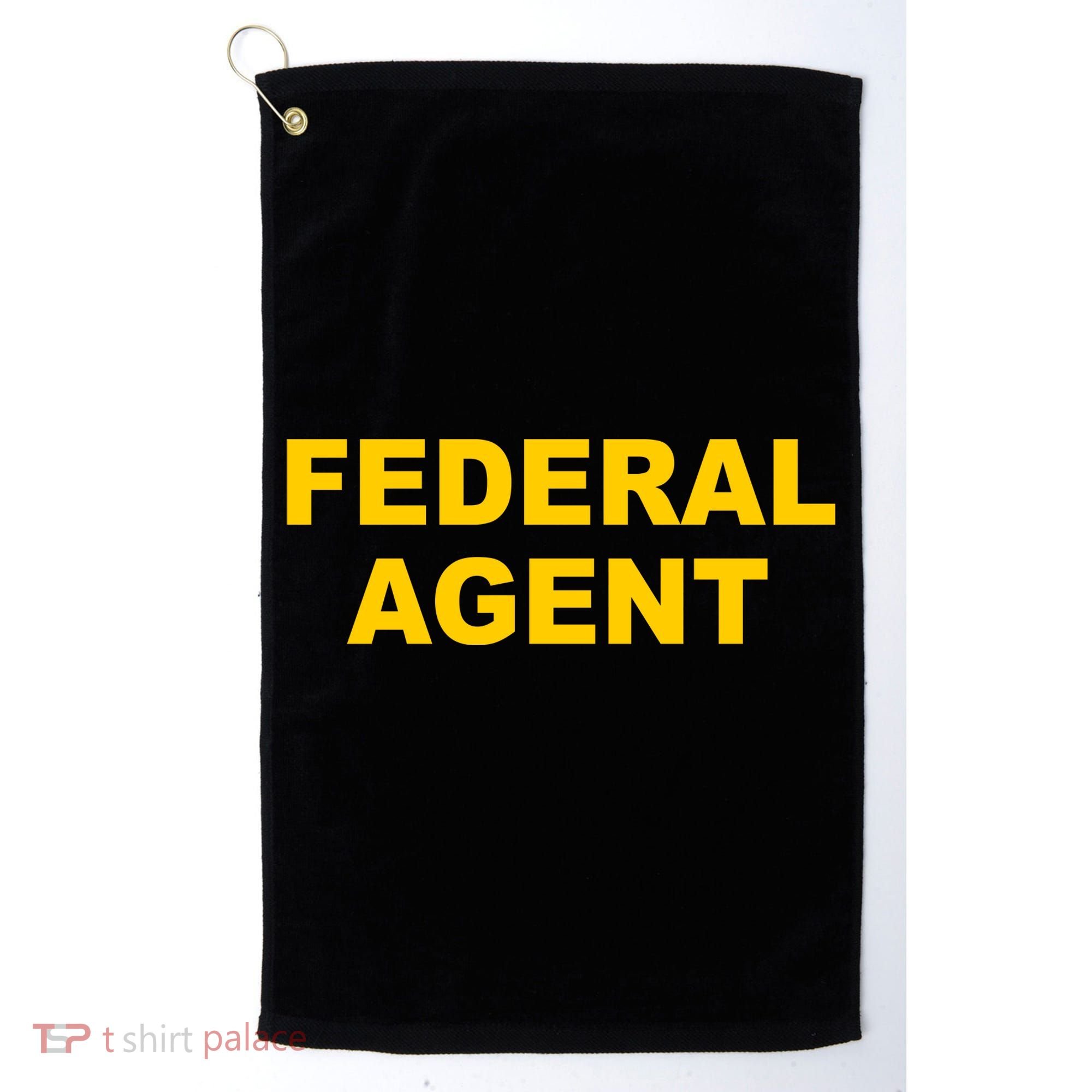 Federal Agent Golf Towel