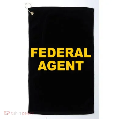 Federal Agent Golf Towel