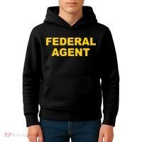 Federal Agent Kids Hoodie thumb 4
