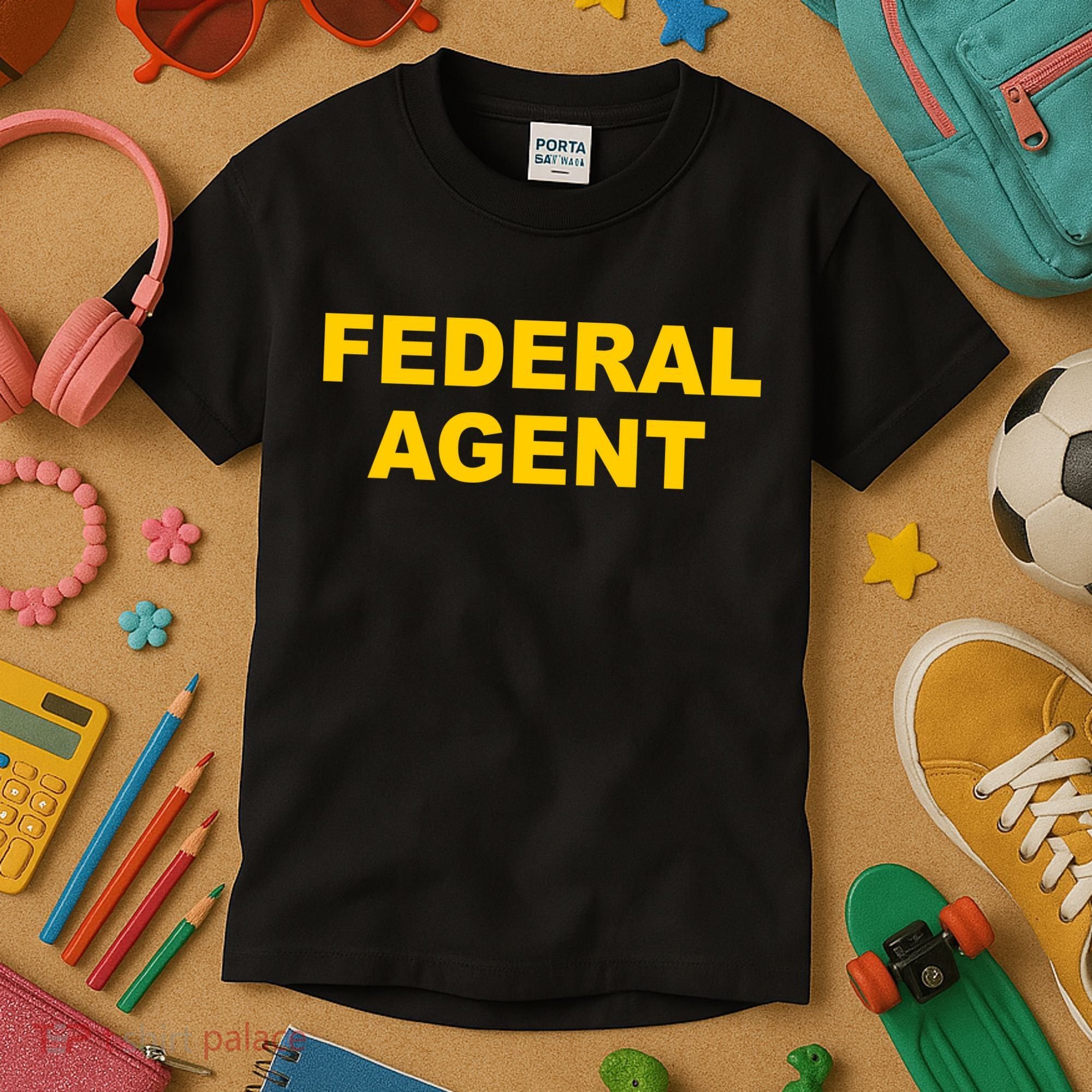 Federal Agent Kids T-Shirt