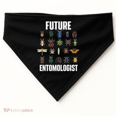 Future Entomologist Entomology Insect Lover Bug Collector USA-Made Doggie Bandana