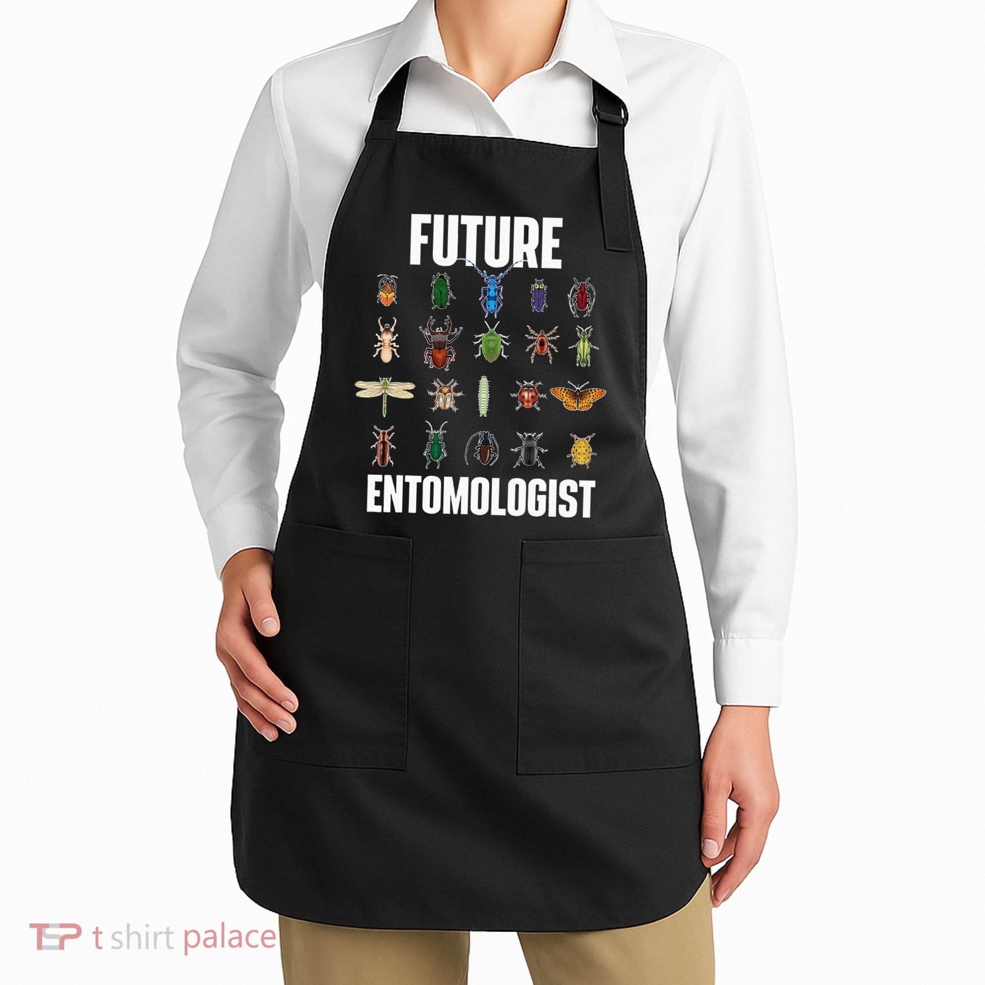 Future Entomologist Entomology Insect Lover Bug Collector Apron
