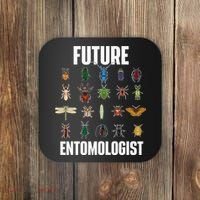 Future Entomologist Entomology Insect Lover Bug Collector Coaster thumb 0