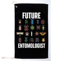 Future Entomologist Entomology Insect Lover Bug Collector Golf Towel thumb 0