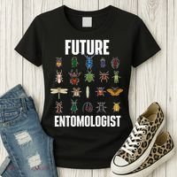 Future Entomologist Entomology Insect Lover Bug Collector Women's T-Shirt thumb 3