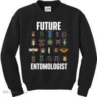 Future Entomologist Entomology Insect Lover Bug Collector Kids Sweatshirt thumb 0
