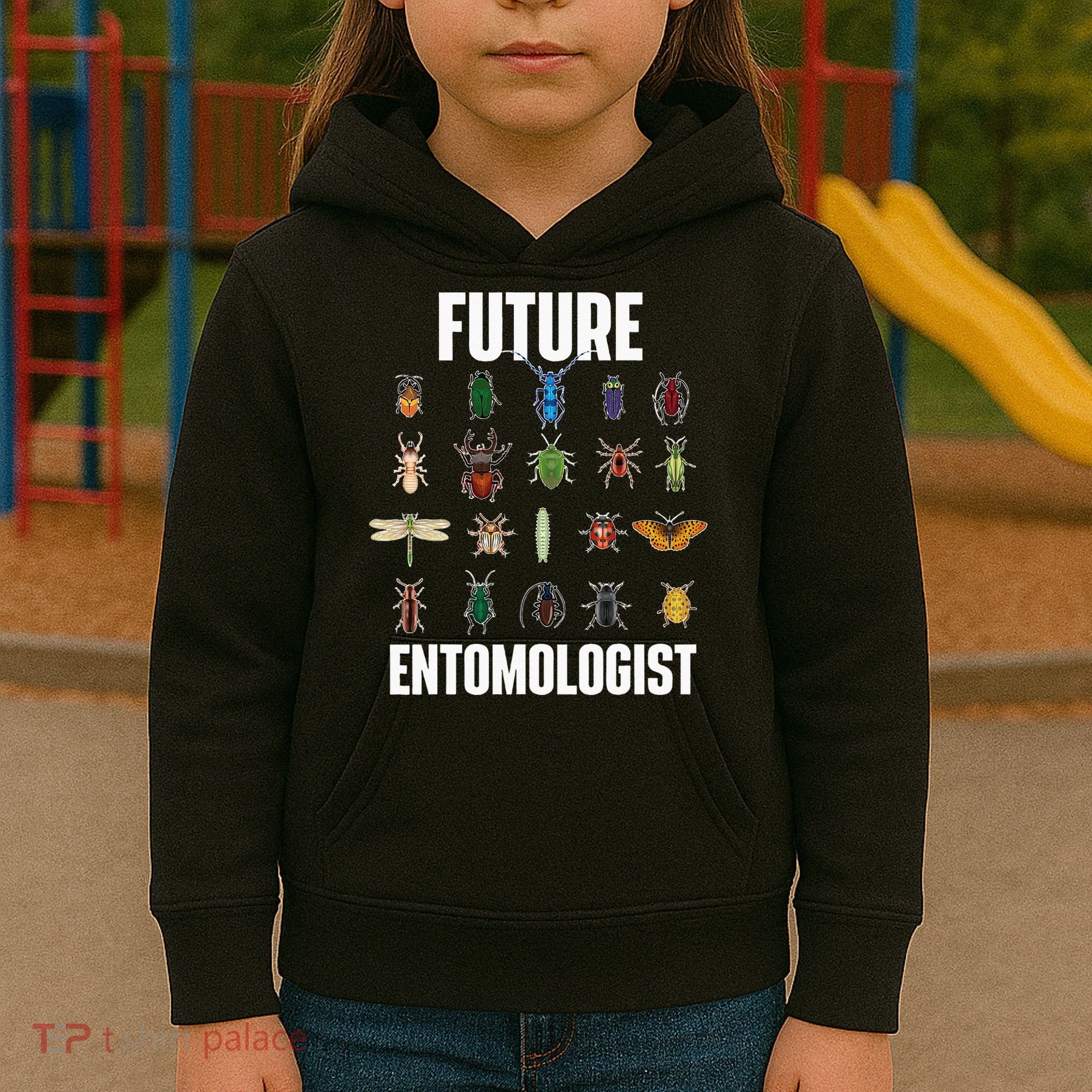 Future Entomologist Entomology Insect Lover Bug Collector Kids Hoodie