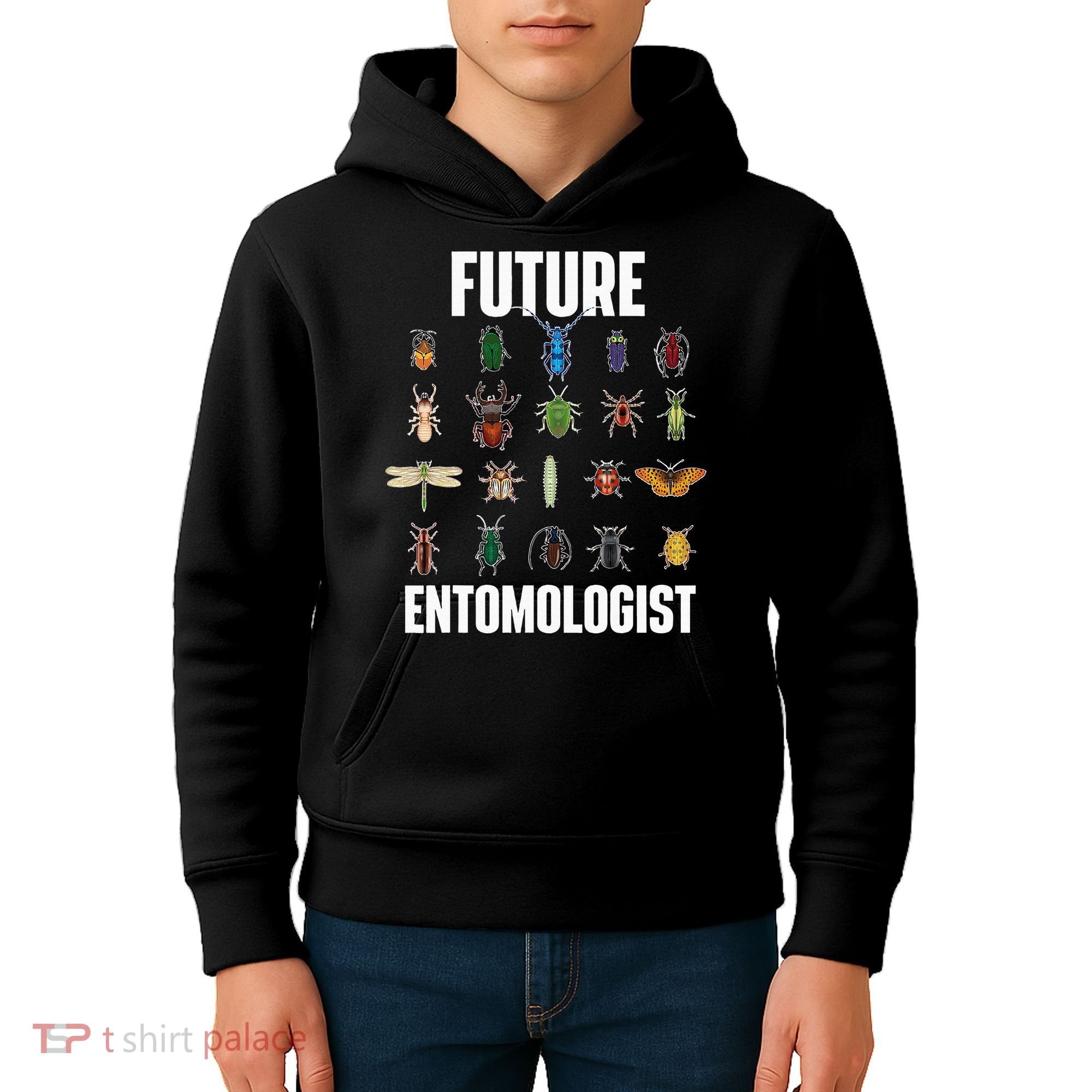 Future Entomologist Entomology Insect Lover Bug Collector Kids Hoodie