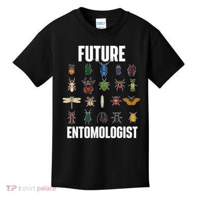 Future Entomologist Entomology Insect Lover Bug Collector Kids T-Shirt